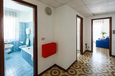 Letto o letti in una camera di Appartamento Calmo 2DX