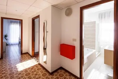 Letto o letti in una camera di Appartamento Calmo 3SX