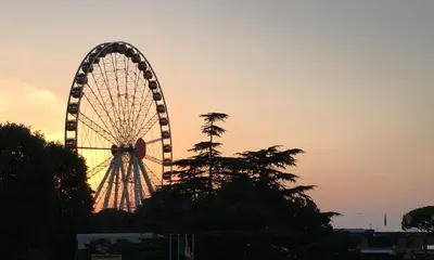 Alba o tramonto visti dall'interno dell'appartamento o dai dintorni