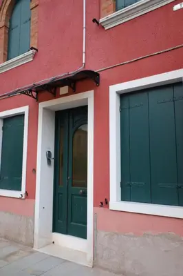 Facciata o entrata di Cà di Pizzo di Burano
