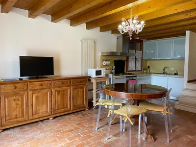 Cucina o angolo cottura di Cà di Pizzo di Burano