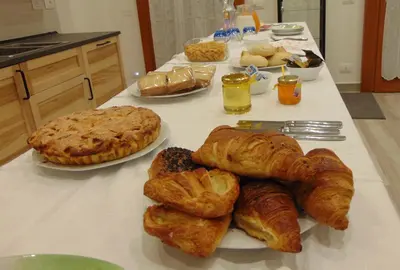 Cibo presso il bed & breakfast o nelle vicinanze