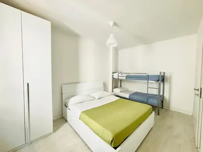 Letto o letti in una camera di VOLTA - APPENA RISTRUTTURATO - 100 MT DA PIAZZA MAZZINI