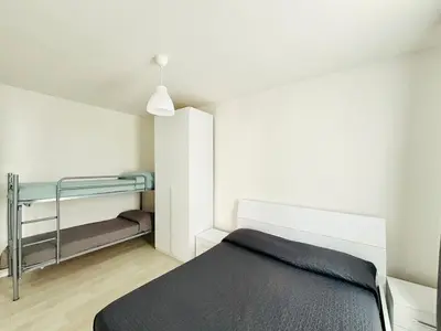 Letto o letti in una camera di VOLTA - APPENA RISTRUTTURATO - 100 MT DA PIAZZA MAZZINI