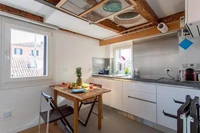Cucina o angolo cottura di Biennale Gallery Loft