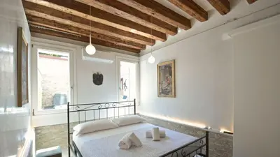 Letto o letti in una camera di Corte dei Greci