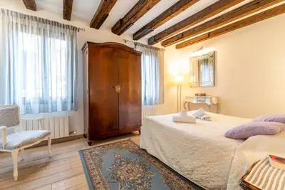Letto o letti in una camera di San Marco New Romantic