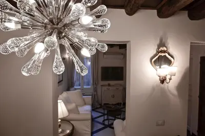 Area soggiorno di Ca Spada 2 Bedrooms & 2 Bathrooms Venice Apartment