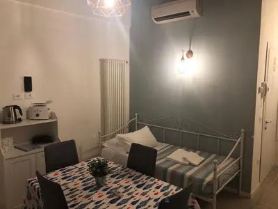 Letto o letti in una camera di La Casetta di Foscolo by Venicevillas