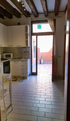 Cucina o angolo cottura di Appartamento La Corte
