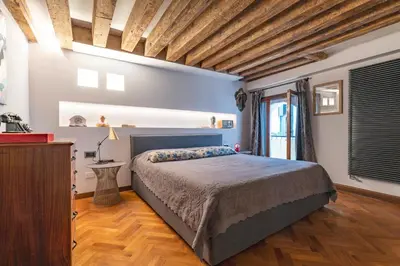 Letto o letti in una camera di Venice Cool Flat M0270429267
