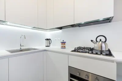 Cucina o angolo cottura di GuestHost - Venice Lido Wonderful Apartment with Terrace
