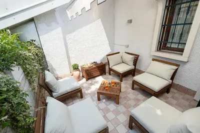Area soggiorno di Villa Terme Padova-Relax & Wellness