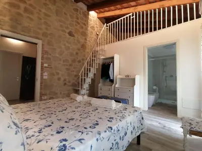 Letto o letti in una camera di Ca' Marin
