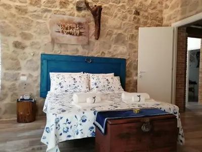 Letto o letti in una camera di Ca' Marin