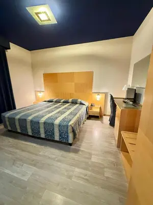 Letto o letti in una camera di LAERTE PALACE HOTEL