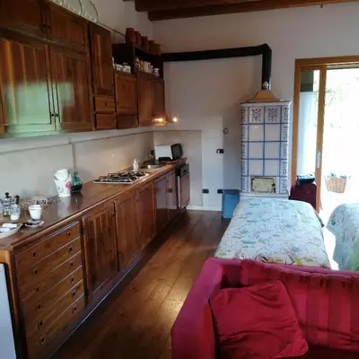 Cucina o angolo cottura di Locazione turistica la casetta