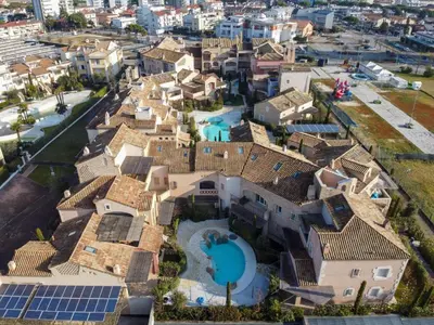 Vista generica su Lido di Jesolo o vista sulla città dall'interno dell'appartamento
