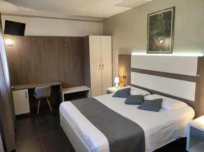 Letto o letti in una camera di Therra Lodge