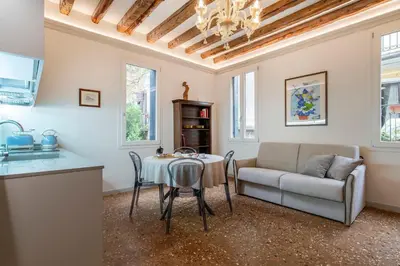 Area soggiorno di Ca’ Anna Rialto Apartment M0270429079