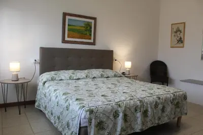 Letto o letti in una camera di APP4RENT - Family apartment Mazzini - wifi - 3 rooms - parking place