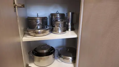 Cucina o angolo cottura di APP4RENT - Family apartment Mazzini - wifi - 3 rooms - parking place