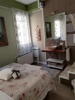 Letto o letti in una camera di B & B San Domenico