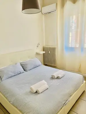 Letto o letti in una camera di Venice, 4 minutes from station, Free Parking, Airport Shuttle,Train Station Via Aleardi 141