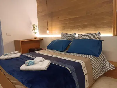 Letto o letti in una camera di Vecchia Bastia Lodge