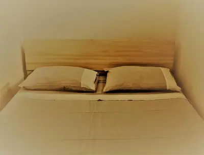 Letto o letti in una camera di Marco&Chiara Treviso