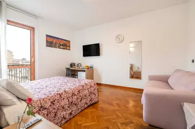 TV o dispositivi per l'intrattenimento presso Bed & breakfast Venice Friends