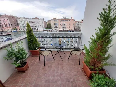 Balcone o terrazza di Residenza La Veranda a Rialto