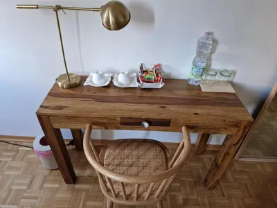 Set per la preparazione di tè e caffè presso Residenza La Veranda a Rialto