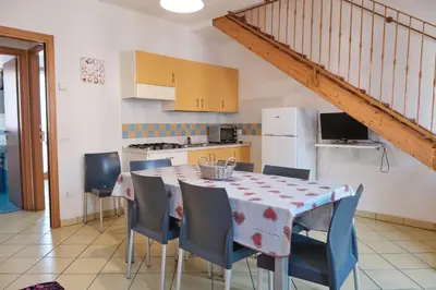 Cucina o angolo cottura di Seaside family flat-Beahost