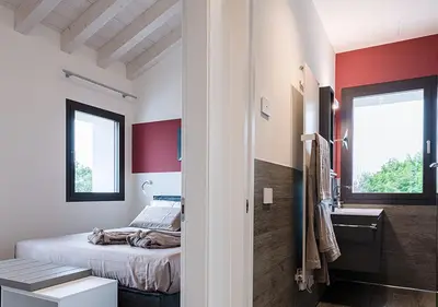 Letto o letti in una camera di Progress Country & Wine House