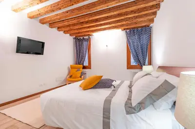 Letto o letti in una camera di central apt