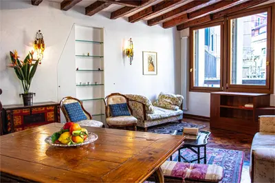 Area soggiorno di La Terrazza di San Marco - Luxury Apartment