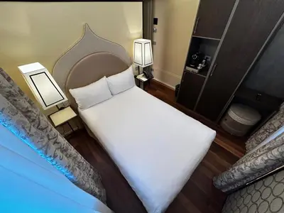 Letto o letti in una camera di Albergo San Marco