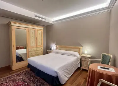 Letto o letti in una camera di Albergo Cavalletto & Doge Orseolo