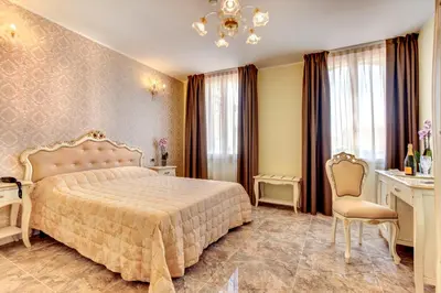 Letto o letti in una camera di New Reiter Hotel