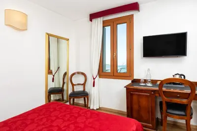 TV o dispositivi per l'intrattenimento presso Hotel Giardinetto Venezia