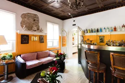 Area soggiorno di Residenza d'Epoca Albergo Quattro Fontane