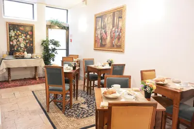 Area soggiorno di Hotel San Zulian