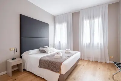 Letto o letti in una camera di Locanda Herion