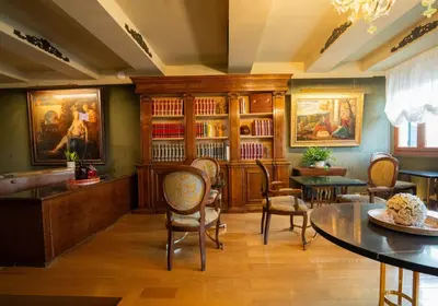 Area soggiorno di Palazzo Bembo - Exclusive Accommodation