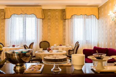 Area soggiorno di Palazzo Bembo - Exclusive Accommodation