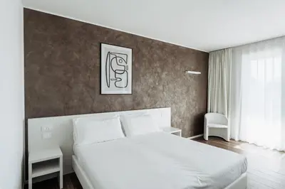 Letto o letti in una camera di Arca Guest House