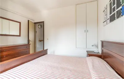 Letto o letti in una camera di Pigne