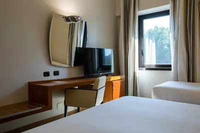 TV o dispositivi per l'intrattenimento presso Belstay Venezia Mestre