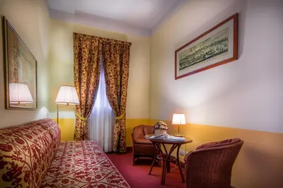 Letto o letti in una camera di Palazzo Marcello Hotel Al Sole